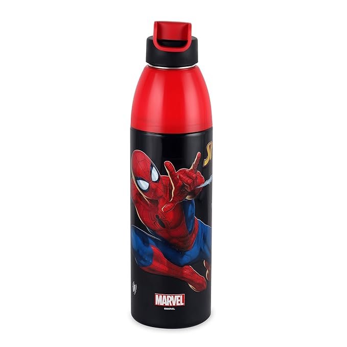 CELLO Kidzbee Uranus 900 Spiderman Print Water Bottle 680ml